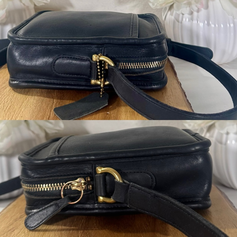 ❤️SoLDVintage Coach Black Kit Bag 9973 - Picture 5 of 10